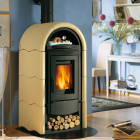 Salamandra A Lenha Stefany Forno Bii - Nordica & Extraflame